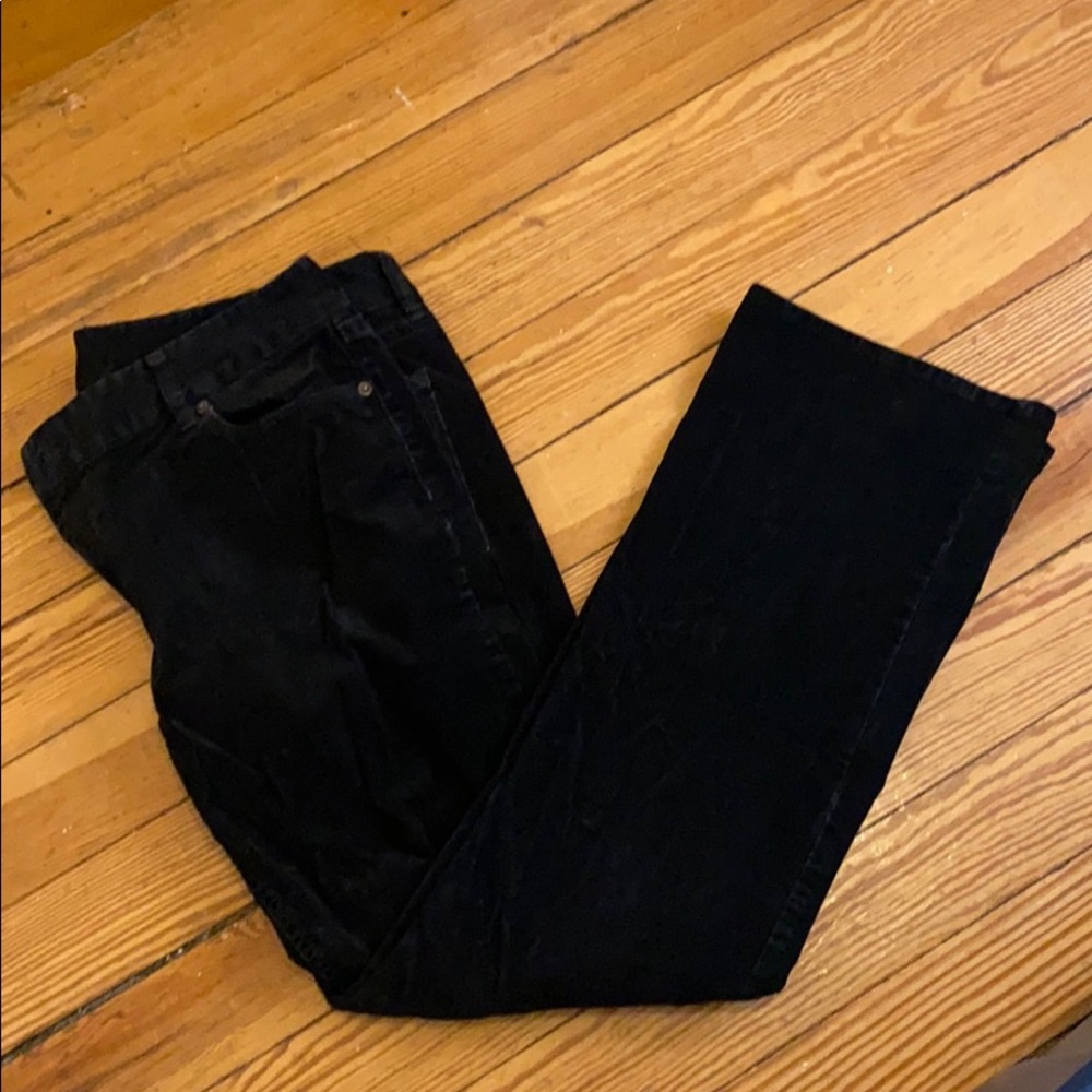 JCrew Black cords